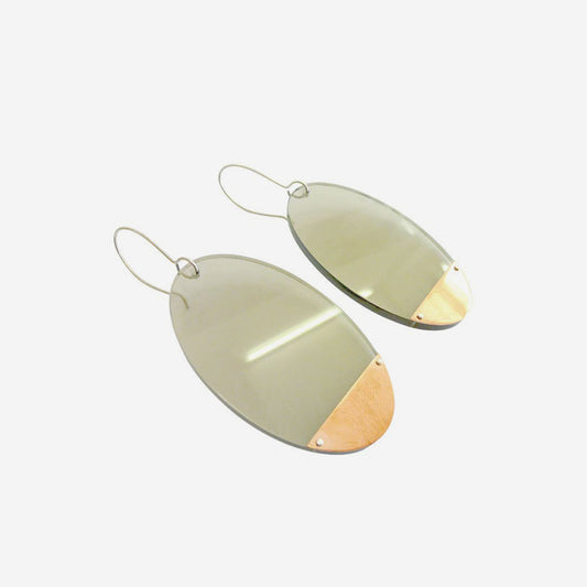 Large Oval Neutral Earings