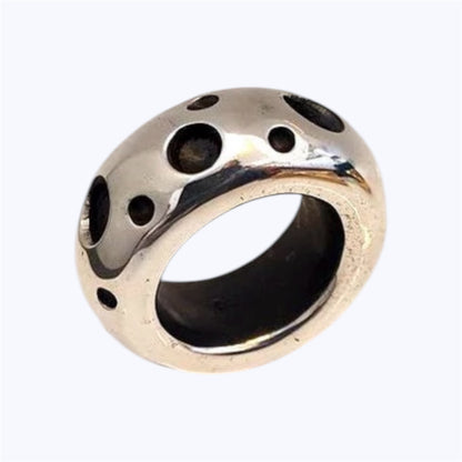 Sterling Silver Smartie Ring 10mm