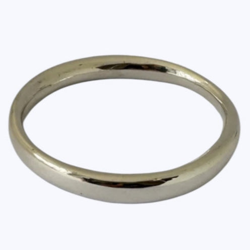 Sterling Silver Organic Bangle 10mm