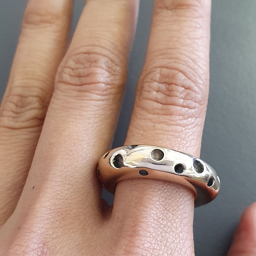 Bronze Smartie Ring 6mm